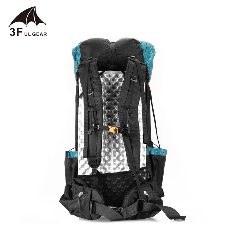 Waterproof Lightweight Hiking Backpack with Mountaineering Rucksack - 40+16L