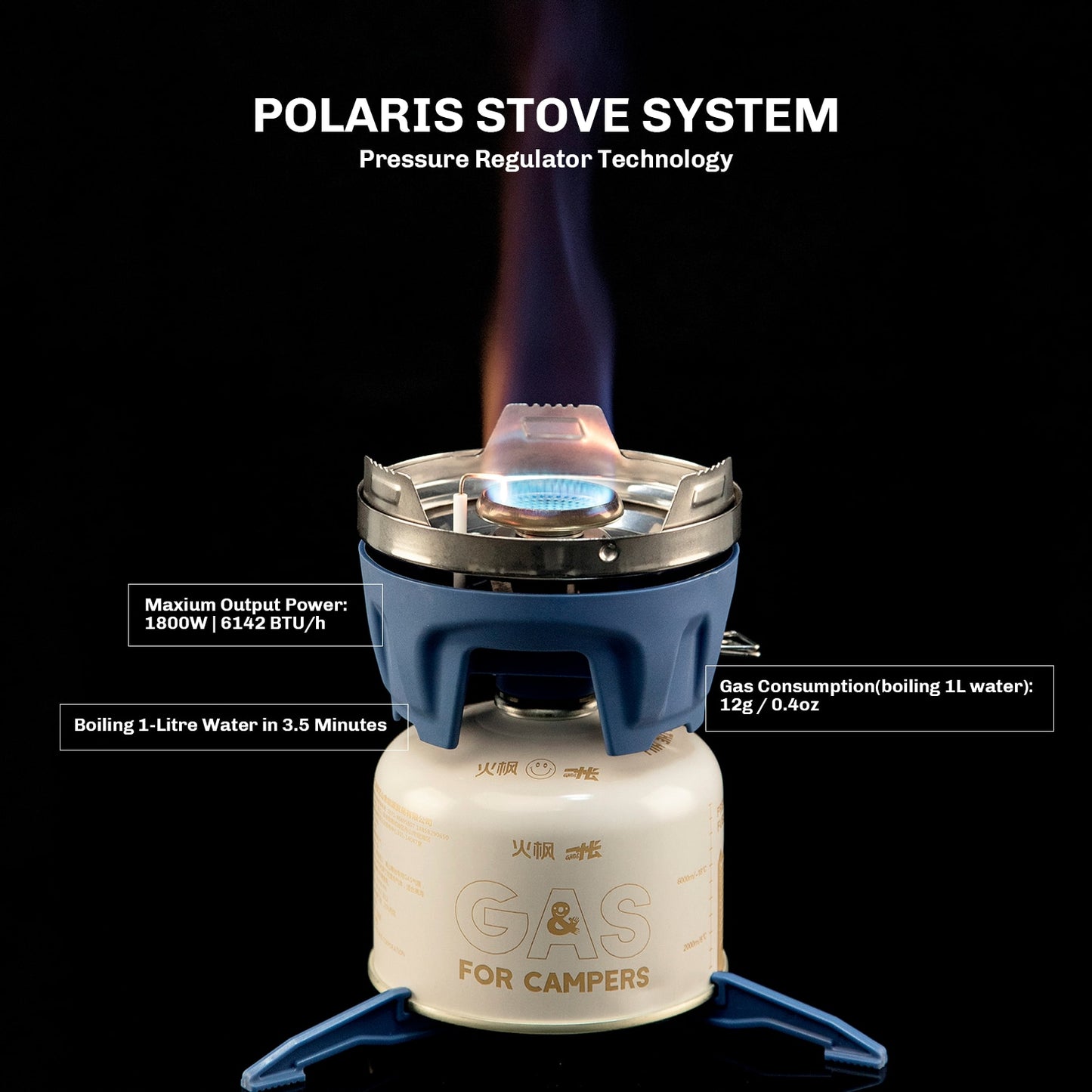 Portable Fire-Maple Polaris X5 Cooking System