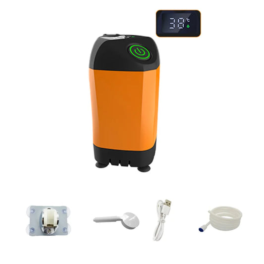 Portable Rechargeable Outdoor Camping Shower Pump with Digital Display