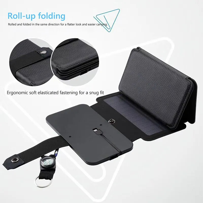 Portable Solar Charging Panel for Outdoor Activities