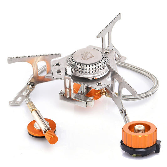 Compact Stainless Steel Portable Gas Stove