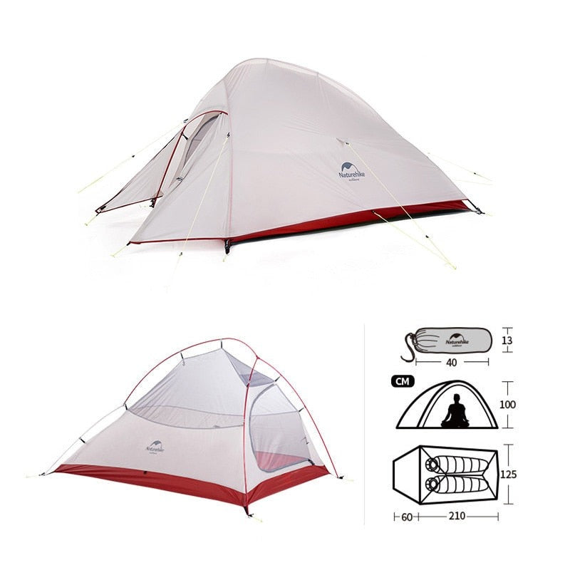 Ultralight 2 to 3 Man Back Packing Tent