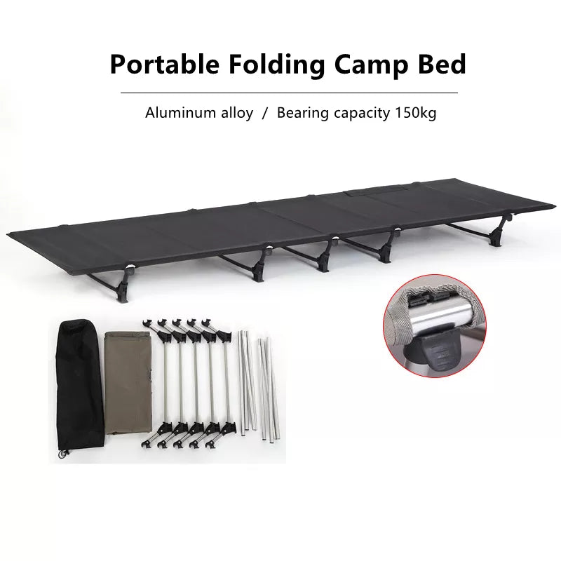 Ultralight Foldable Camping Cot for Outdoor Adventures