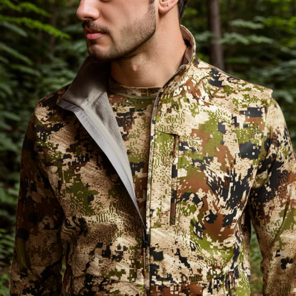 Men's Camouflage Waterproof Windproof Hunting Vest - Soft-Shell Outdoor Gear