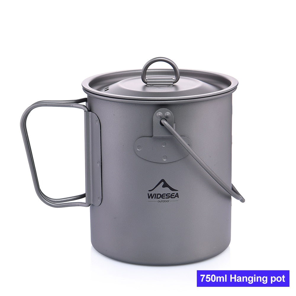 Titanium Camping Mug for Outdoor Enthusiasts