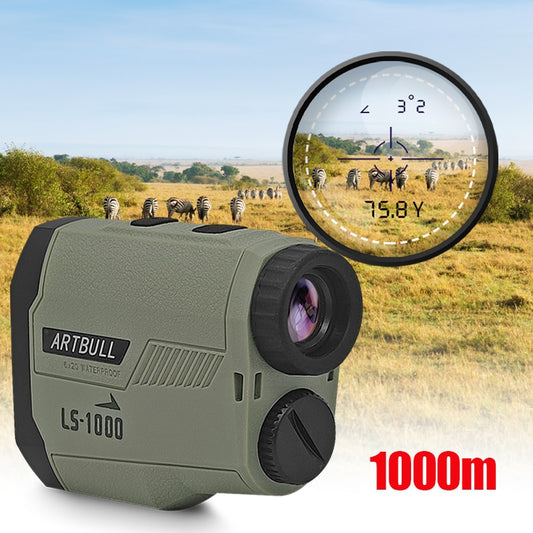 Precision 1000m Laser Distance Finder for Sports and Hunting